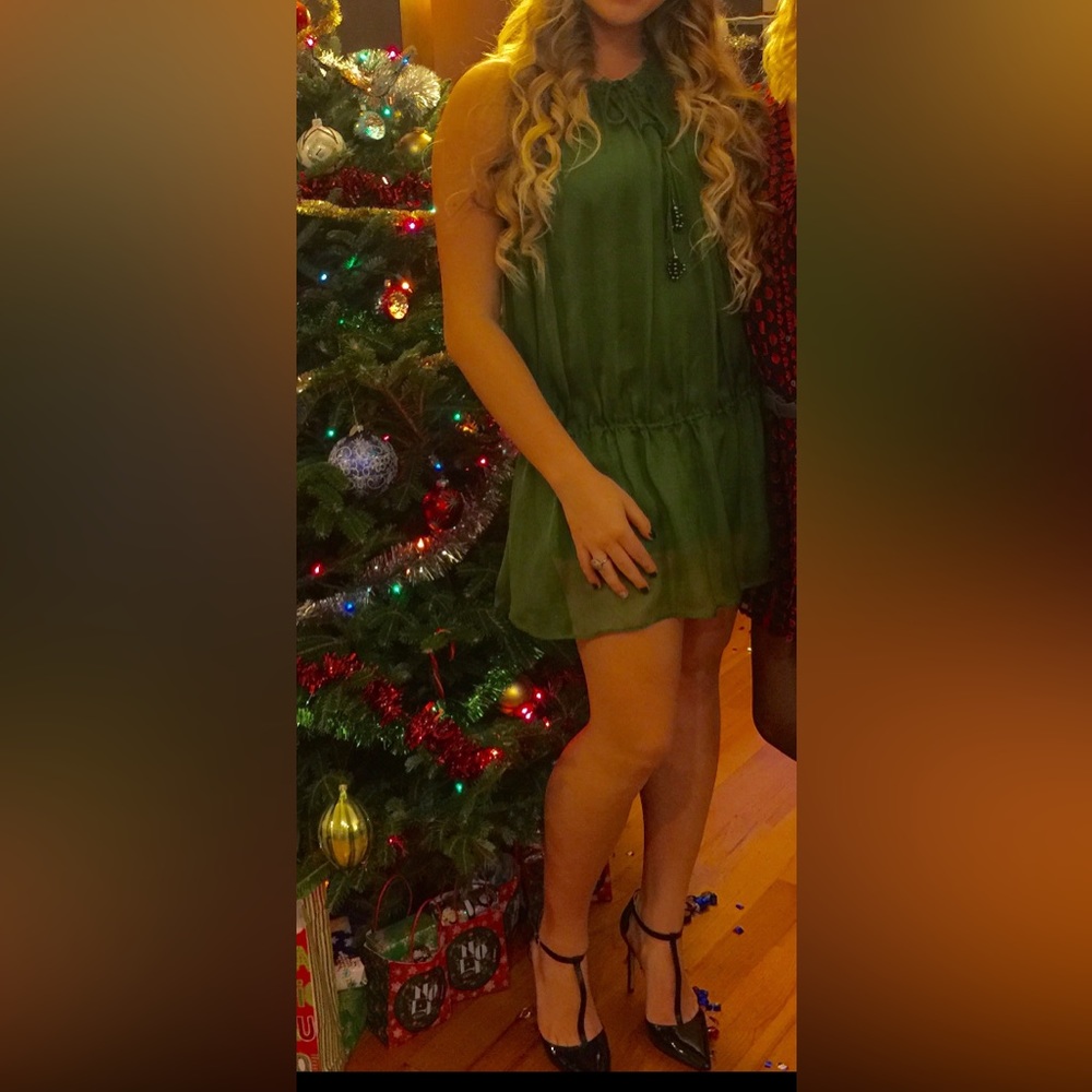 Zara Green Dress